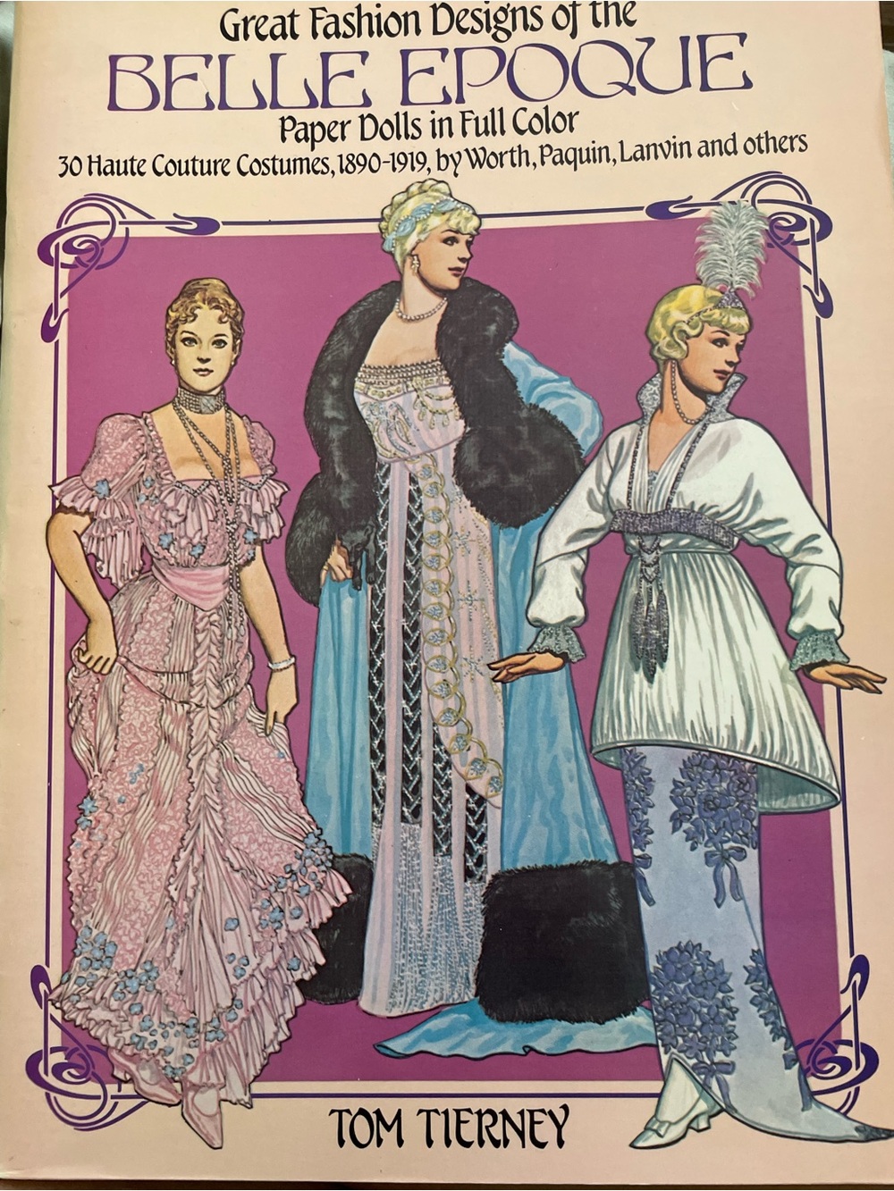 Fashion Designs of the Belle Epoque Paper Dolls